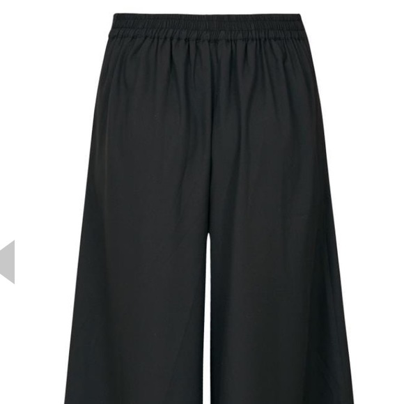 pantacourt black and white women plus size - Picture 2 of 3